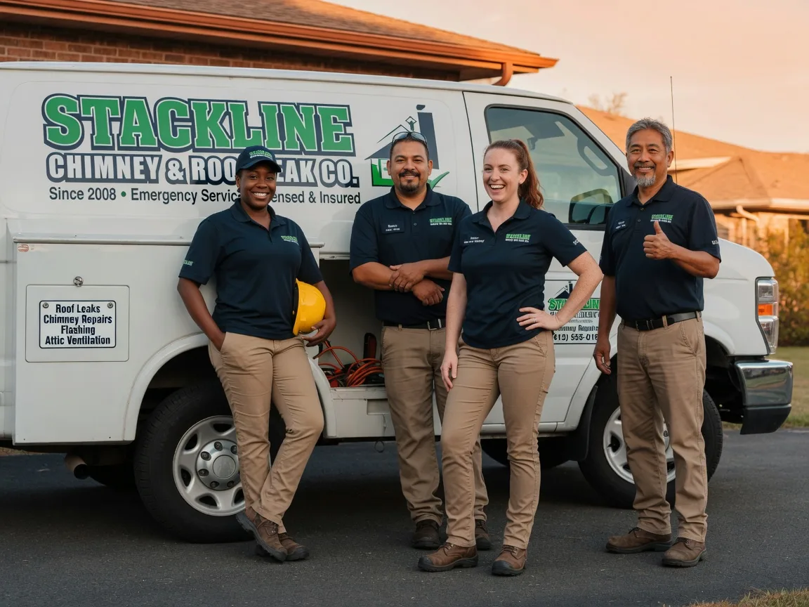 Chimney flashing repair company in Wheelwright, MA